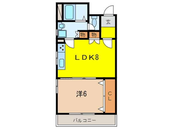 逆瀬川ヒルズの物件間取画像